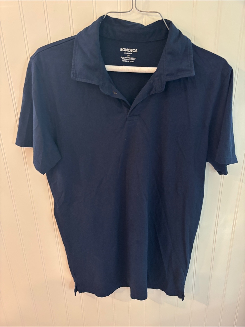 Bonobos Classic Navy Short-Sleeve Polo